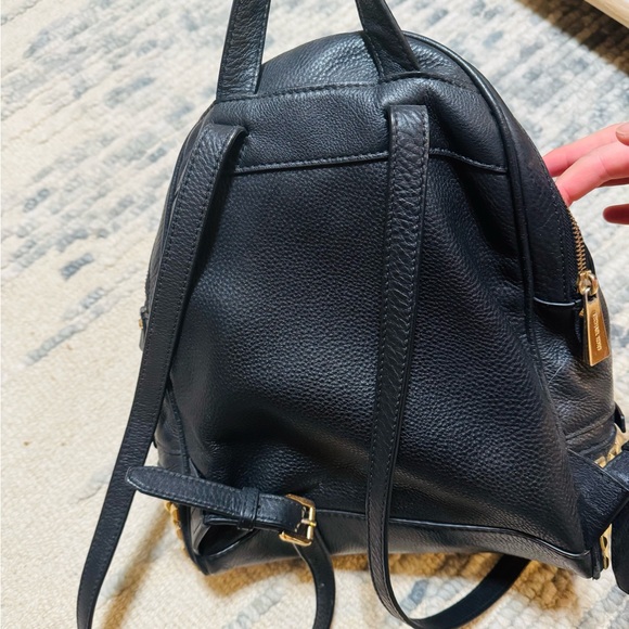 Michael Kors Leather Studded Backpack - Picture 2 of 5